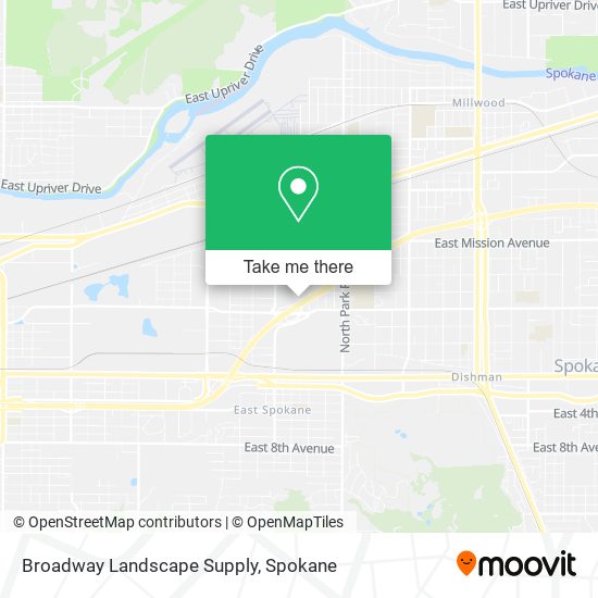 Mapa de Broadway Landscape Supply