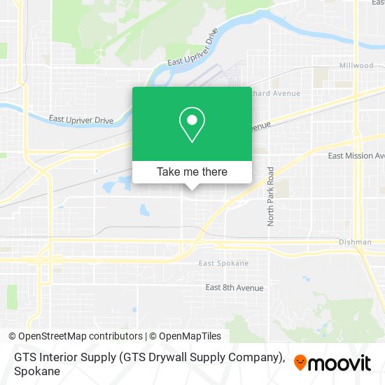 GTS Interior Supply (GTS Drywall Supply Company) map