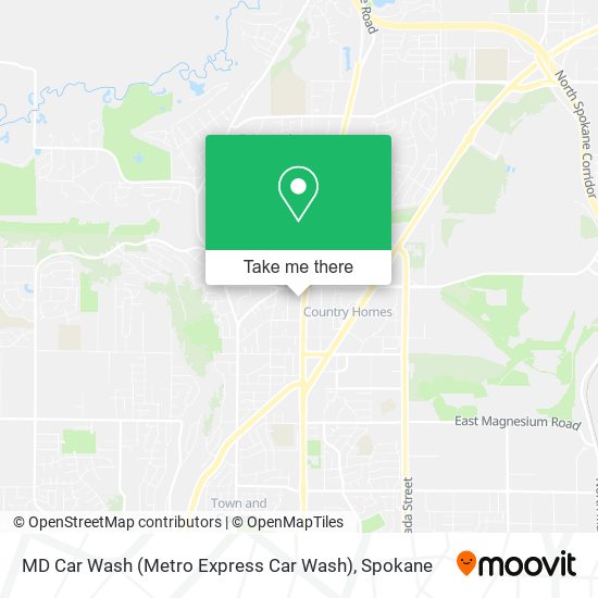 MD Car Wash (Metro Express Car Wash) map