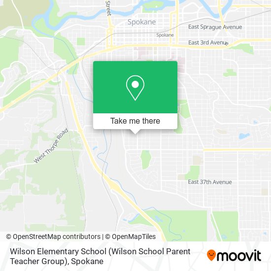 Mapa de Wilson Elementary School (Wilson School Parent Teacher Group)