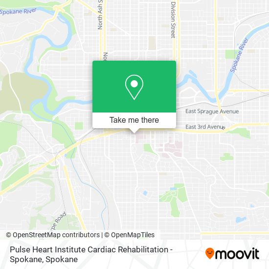 Pulse Heart Institute Cardiac Rehabilitation - Spokane map