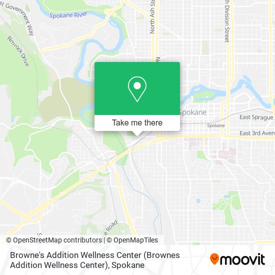 Mapa de Browne's Addition Wellness Center (Brownes Addition Wellness Center)