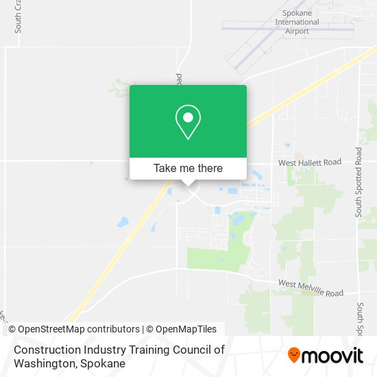 Construction Industry Training Council of Washington map