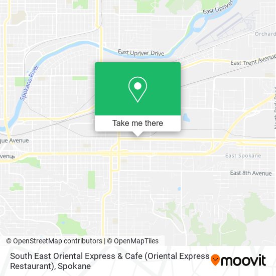 South East Oriental Express & Cafe (Oriental Express Restaurant) map