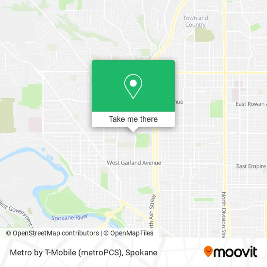 Metro by T-Mobile (metroPCS) map