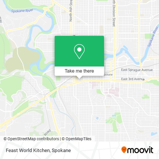 Mapa de Feast World Kitchen