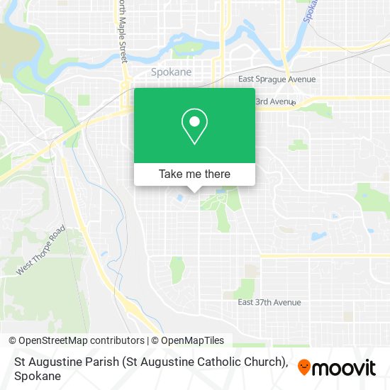 St Augustine Parish (St Augustine Catholic Church) map