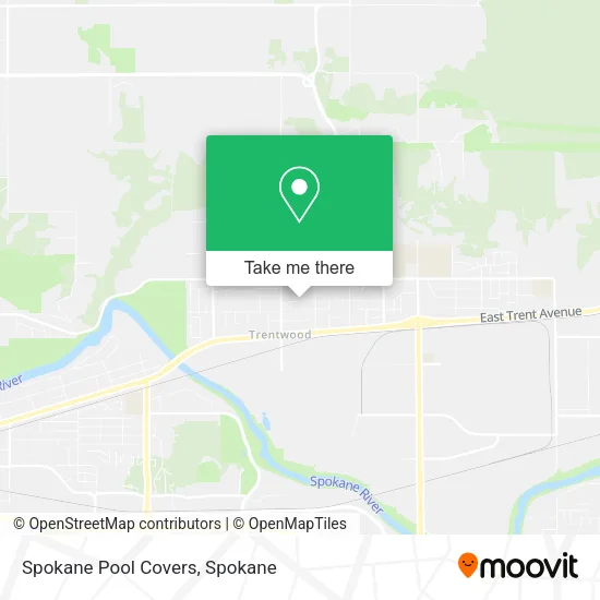 Spokane Pool Covers map