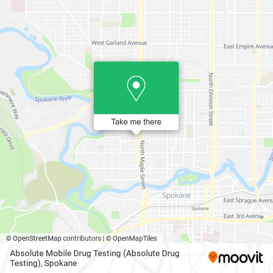 Mapa de Absolute Mobile Drug Testing