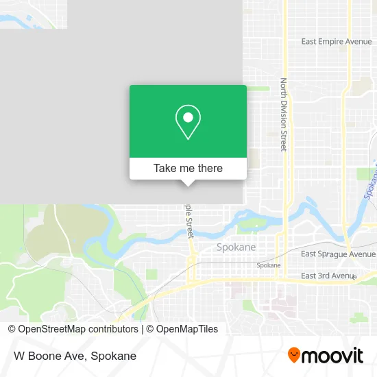 Mapa de W Boone Ave