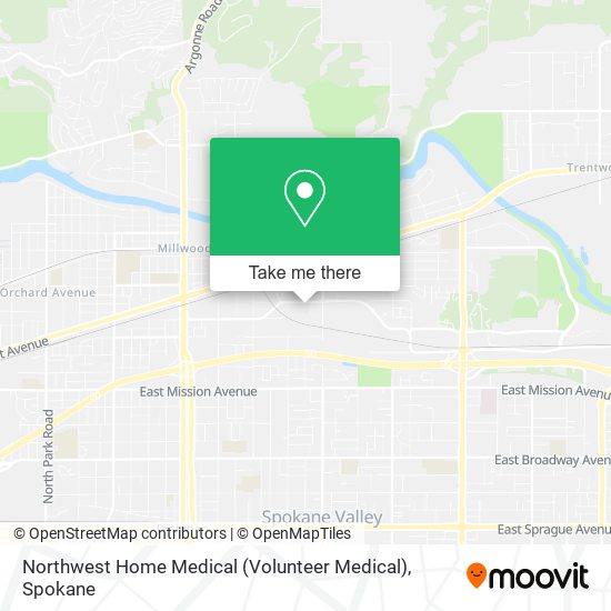 Mapa de Northwest Home Medical (Volunteer Medical)