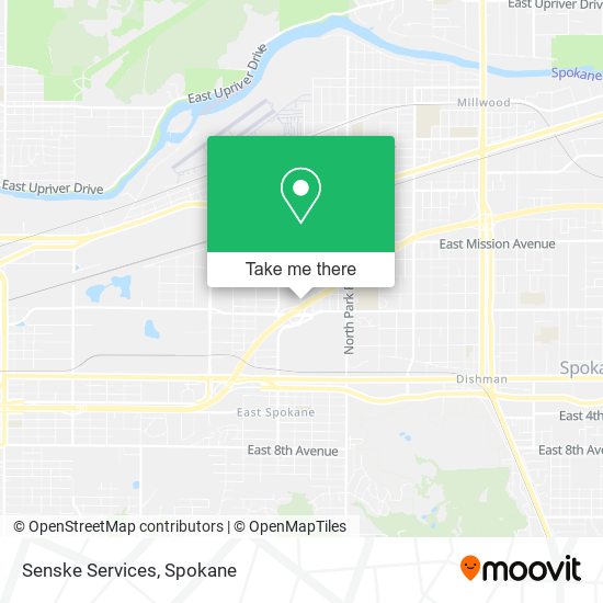 Senske Services map