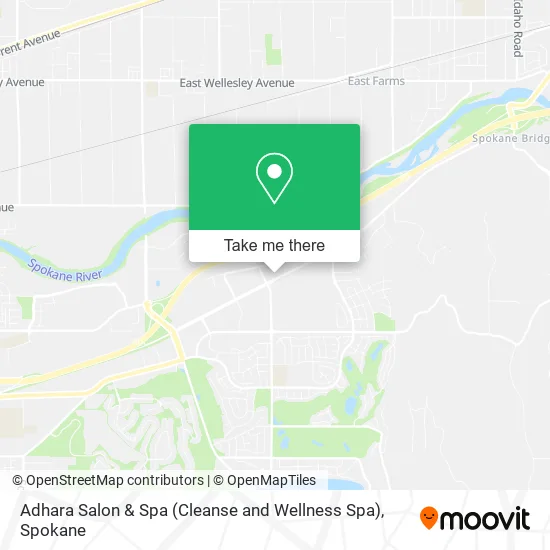 Adhara Salon & Spa (Cleanse and Wellness Spa) map
