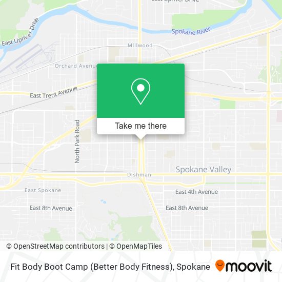 Fit Body Boot Camp (Better Body Fitness) map