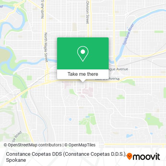 Constance Copetas DDS (Constance Copetas D.D.S.) map