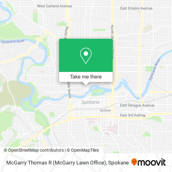 McGarry Thomas R (McGarry Lawn Office) map