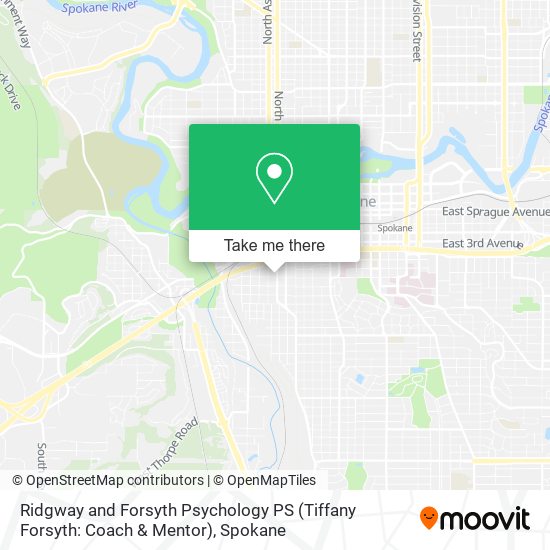 Mapa de Ridgway and Forsyth Psychology PS (Tiffany Forsyth: Coach & Mentor)