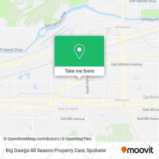 Big Dawgs All Season Property Care map