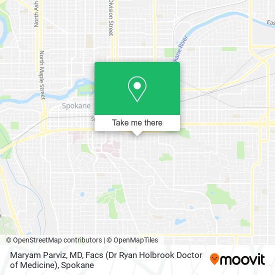 Maryam Parviz, MD, Facs (Dr Ryan Holbrook Doctor of Medicine) map