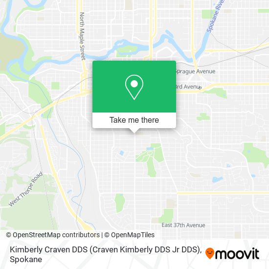 Mapa de Kimberly Craven DDS