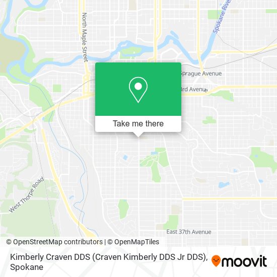 Kimberly Craven DDS map