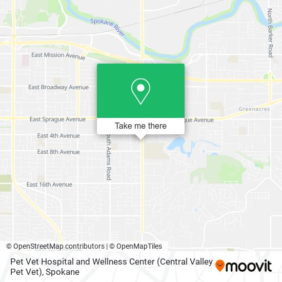 Pet Vet Hospital and Wellness Center (Central Valley Pet Vet) map