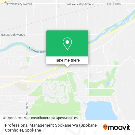 Professional Management Spokane Wa (Spokane Cornhole) map