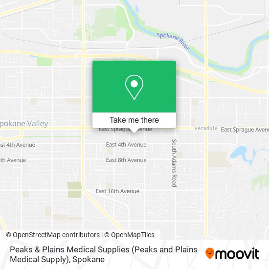 Peaks & Plains Medical Supplies (Peaks and Plains Medical Supply) map