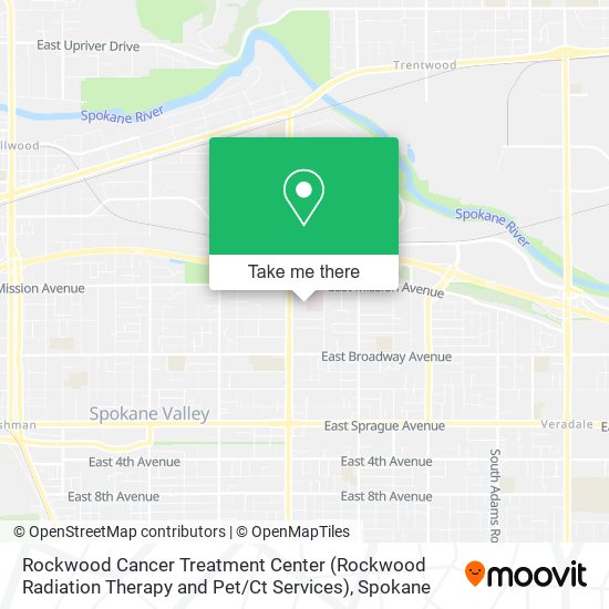 Mapa de Rockwood Cancer Treatment Center (Rockwood Radiation Therapy and Pet / Ct Services)