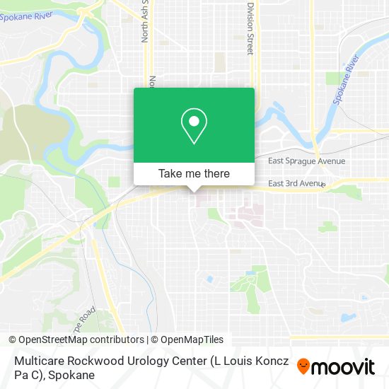 Multicare Rockwood Urology Center (L Louis Koncz Pa C) map