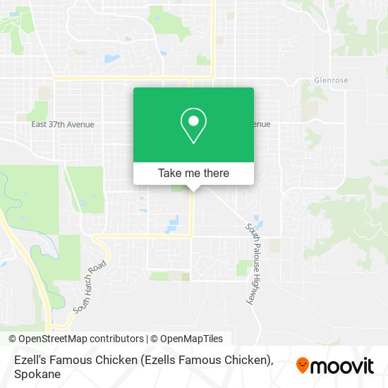 Mapa de Ezell's Famous Chicken (Ezells Famous Chicken)