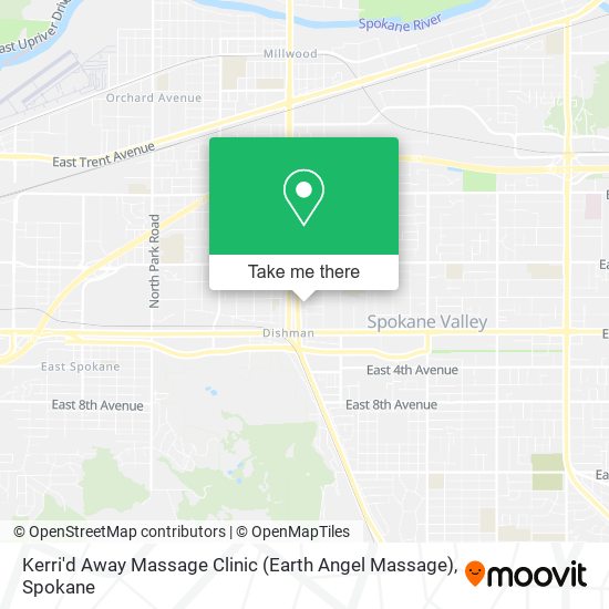 Mapa de Kerri'd Away Massage Clinic (Earth Angel Massage)