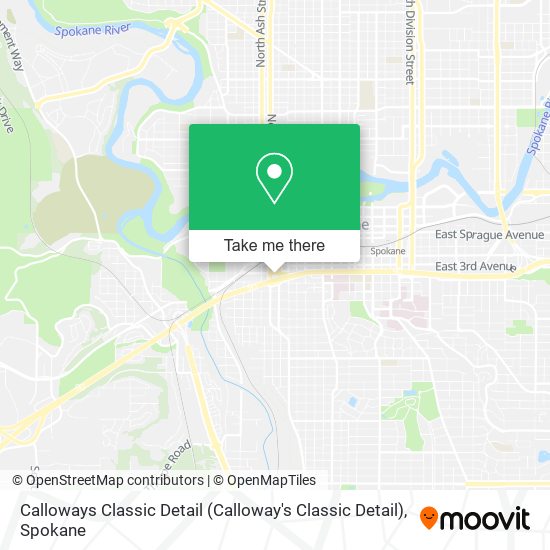 Calloways Classic Detail (Calloway's Classic Detail) map