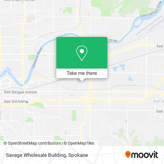 Savage Wholesale Building map