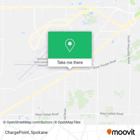 ChargePoint map