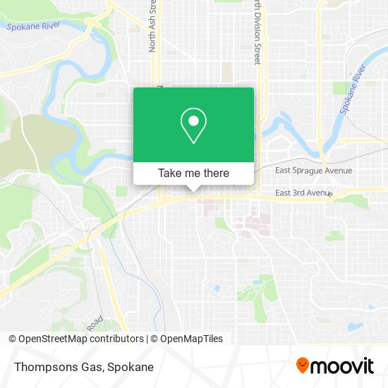 Thompsons Gas map