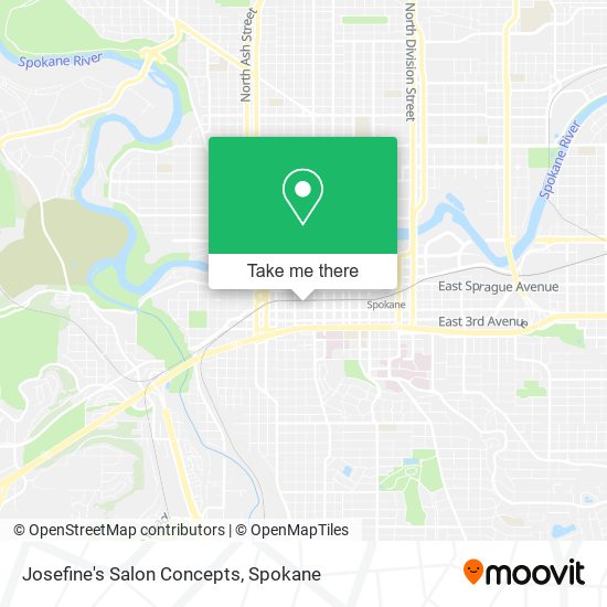 Josefine's Salon Concepts map