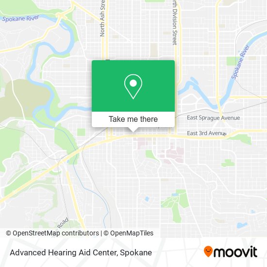 Mapa de Advanced Hearing Aid Center