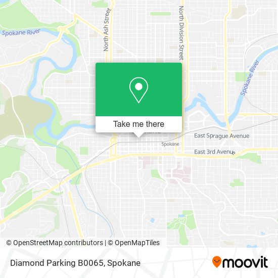 Diamond Parking B0065 map