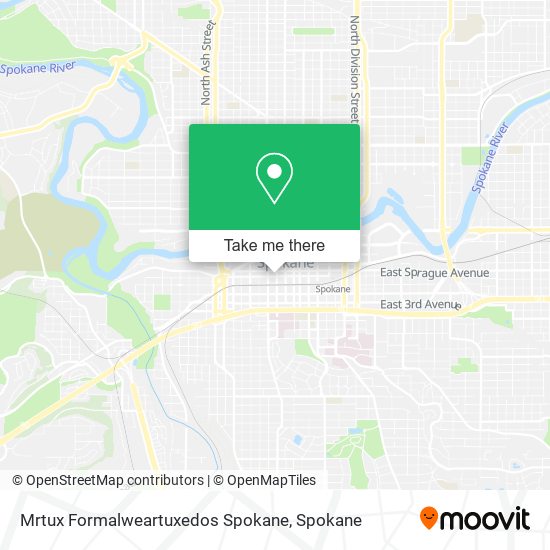 Mrtux Formalweartuxedos Spokane map