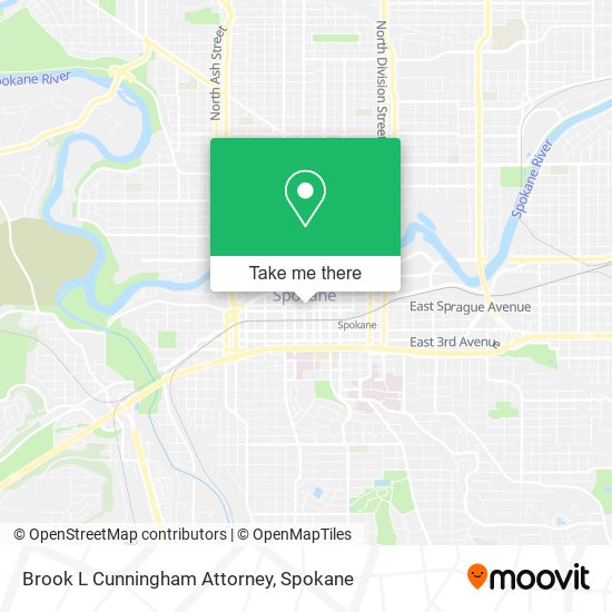 Brook L Cunningham Attorney map