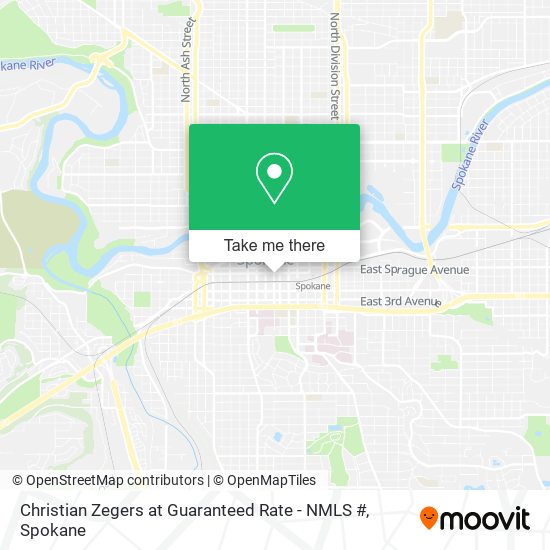 Christian Zegers at Guaranteed Rate - NMLS # map