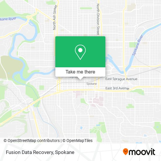 Fusion Data Recovery map