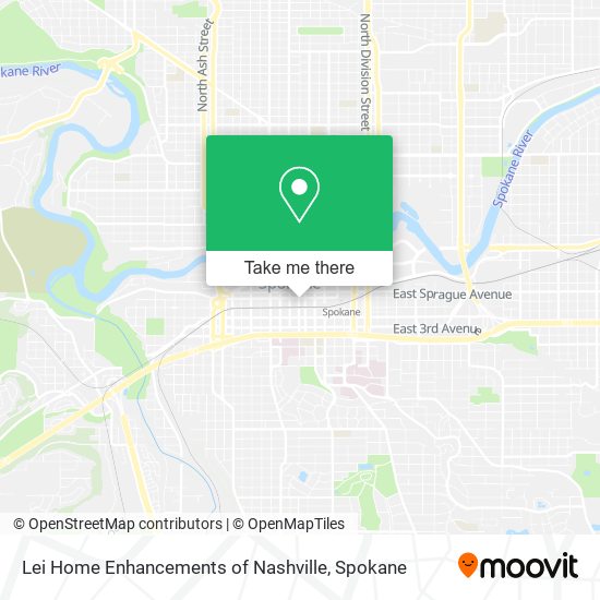 Lei Home Enhancements of Nashville map