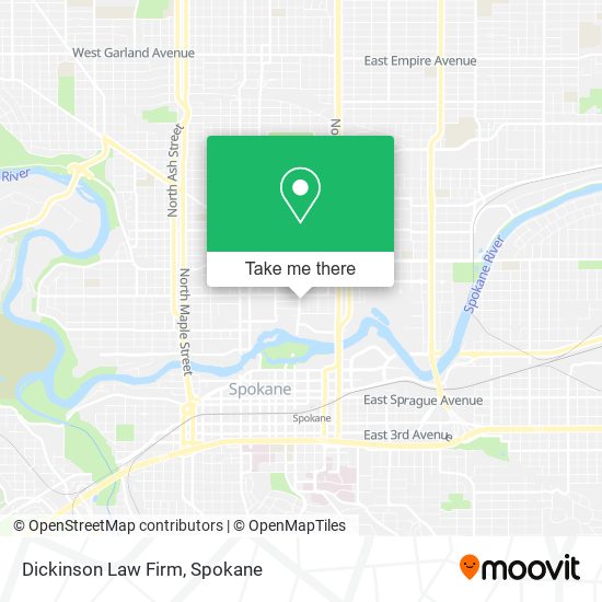 Dickinson Law Firm map