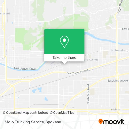Mapa de Mojo Trucking Service