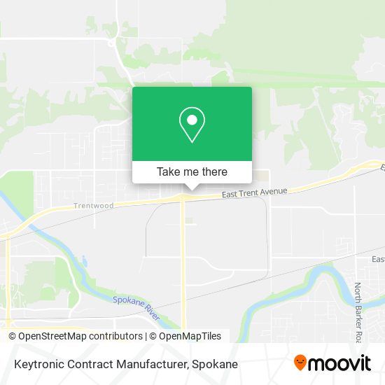 Keytronic Contract Manufacturer map