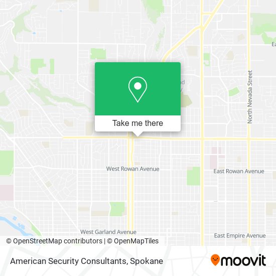 American Security Consultants map