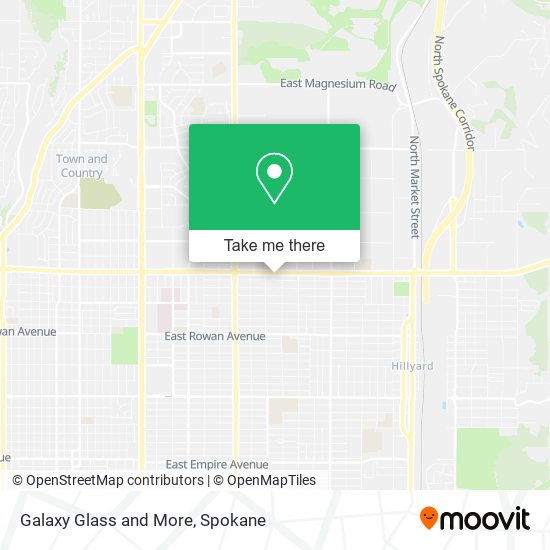 Galaxy Glass and More map