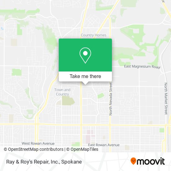 Ray & Roy's Repair, Inc. map
